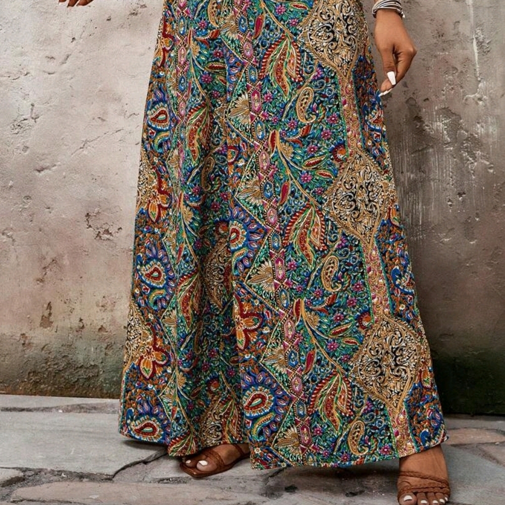 Colorful Paisley Pants